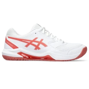 ASICS Women's Gel-Dedicate 8 Tennis Shoes, 10, White/Light Garnet - Picture 1 of 9