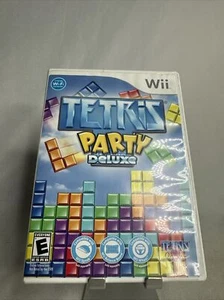 Tetris Party Deluxe - Nintendo Wii Complete- Free Fast shipping With manual - Picture 1 of 4