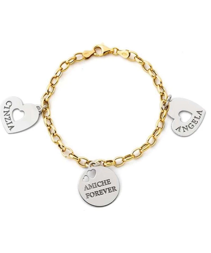 Bracciale dell'amicizia personalizzabile (mod. AG8BR22) - Immagine 1 di 1
