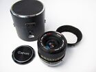 Canon FD 24mm f2.8 S.S.C. Wide Angle Lens Complete Kit