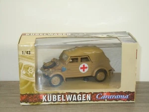 VW Volkswagen Kubelwagen Redd Cross - Cararama 1:43 in Box *57462 - Picture 1 of 1