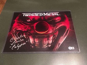 CHARLES LANCE SIGNED 11x14 PHOTO! TWISTED METAL! CALYPSO! BECKETT COA! - Picture 1 of 2