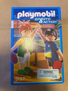 Playmobil 5197 Giocatori di Ping Pong (Ping Tennis) Nuovo con scatola - Foto 1 di 6