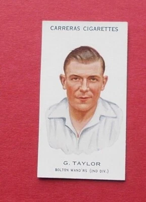 ORIGINAL CIGARTTE CARD BY CARRERAS - FOOTBALLERS 1934 - Image 1 of 2