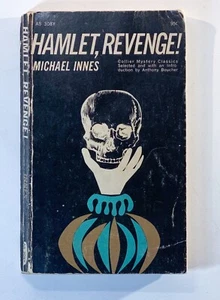 Hamlet, Revenge! by Michael Innes 1962 Vintage Collier Mystery Classics PB VG - Imagen 1 de 5
