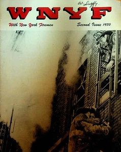 WNYF With New York City Firemen Magazine 2° 1970 Lauralee Gregory Rescue - Foto 1 di 2