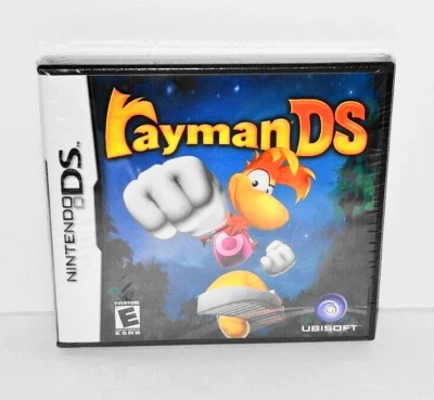 RAYMAN DS 💫 (Nintendo DS) 2DS 3DS 👀 NEW SEALED NICE MINTY 1st PRINT 💥 "RARE! - Image 1 of 2