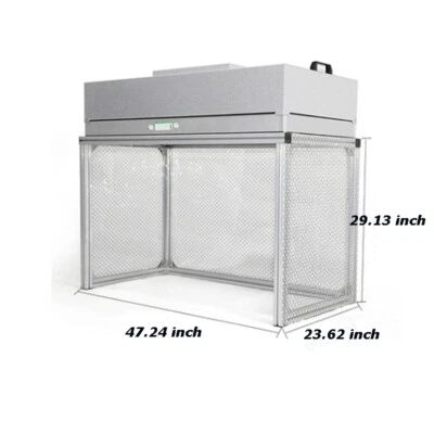 1PC Dust Free Room Workshop Laminar Flow Hood Bench Air Flow Clean Lab - Image 1 of 4