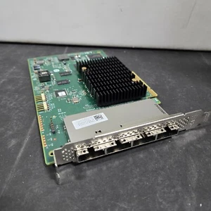Dell 0MJFDP LSI SAS 9201-16e H3-25519-00A PCIe 16-Port SATA SAS HBA Card - Photo 1/3