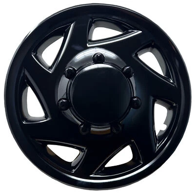 NUEVO tapacubos para Ford Van 1998-2023, negro 16 pulgadas resistente a presión (1 pieza) Foto 1 de 4