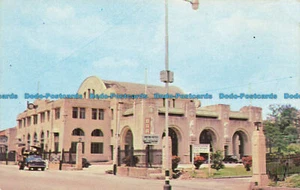 R645912 Singapur. The Malayan Railway Terminus and Hotel. A. S. M. K - Bild 1 von 2