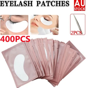 400 PAIRS Under Eye Curve Eyelash Pads Gel Patch Lint Free Lash Extension AU HOT - Picture 1 of 13