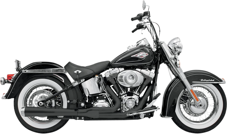 Bassani Road Rage 2-Into-1长扩音器排气系统黑色121J — 第 1/1 张图片