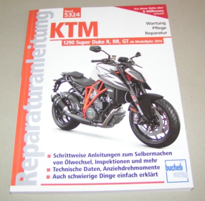 Manual De Reparación - KTM 1290 Super Duke R, GT, RR - Tomo 5324 - Imagen 1 de 4