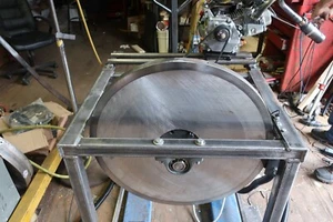 INERTIA DYNO TABLE WITH FLYWHEEL- 2.5" X 31" WITH WELDED HUB ATTACHED (75HP) - Picture 1 of 1
