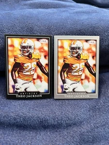 2022 SAGE Artistry #28 Theo Jackson Silver Rookie Tennessee Volunteers - Picture 1 of 2