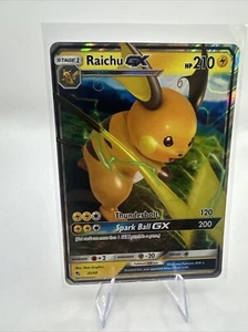 Pokémon TCG Raichu GX Hidden Fates 20/68 Holo Ultra Rare - Bild 1 von 4