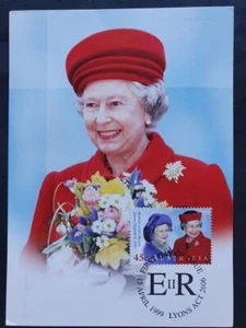 Tarjeta Máxima AUSTRALIA - 73th birthday of Queen Elizabeth II, LYONS 1999 - Imagen 1 de 1