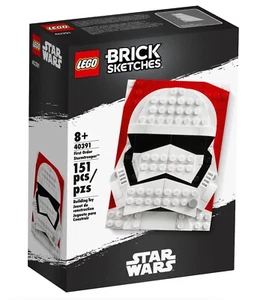 🔥 LEGO Star Wars 40391 Brick Sketches: First Order Stormtrooper SHIPS TODAY! - Picture 1 of 11