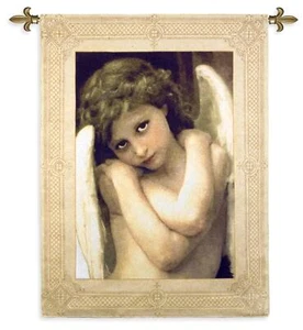 Amor Nordamerika hergestellt gewebter Wandteppich Wandbehang - Bild 1 von 1