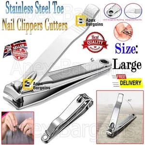 Robuste Edelstahl Zehennagelknipser Schneider für Trimmer Zange Finger - Bild 1 von 12