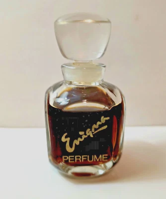 FACTICE "Enigma" French Crystal Display Perfume Bottle 2 oz - Image 1 of 4