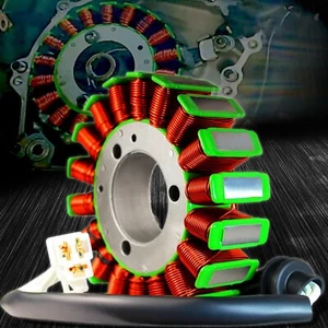 Conjunto de estator original/bobina de generador magnético 1998-2001 Yamaha YZF R1 YZFR1 4XV-81410-00 - Imagen 1 de 6