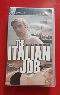 The Italian Job VHS Michael Caine Video TESTED  - Image 1 of 3