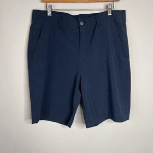 Rory Whelan Golfshorts Herren 36 marineblau Taschen Chino vorne flach Stretchbund - Bild 1 von 11