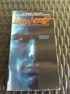Scanners 2 II - The New Order (VHS, 1991 Horror) David Hewlett Deborah Raffin - Picture 1 of 9