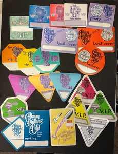 Allman Brothers backstage passes 22 Satin passes assorted tours BLOWOUT SALE ! - Picture 1 of 2