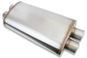 12599-FM FLOWMONSTER 409SS OVAL CASE ABSORPTION MUFFLER - Imagen 1 de 7