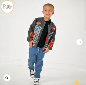 Little Sleepies Disney’s PISTON CUP- Bomber Jacket- Size 7 NEW- PRESALE - Picture 1 of 3