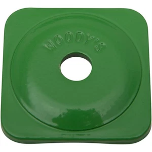 Placas de soporte Woodys - verdes - cuadradas - paquete de 48 ASG-3780-48 - Imagen 1 de 4
