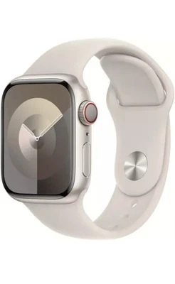 Correas deportivas originales Apple Watch Starlight en caja: 2 tamaños 41 mm M/L Foto 1 de 4