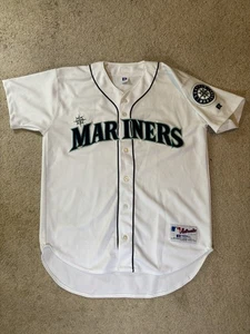 Seattle Mariners Russel Trikot Herren 40 Weiß Authentic Home Vintage 90s USA Made - Bild 1 von 16