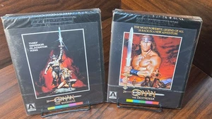 Conan the Barbarian/Conan The Destroyer Combo Set (4K Ultra HD, 1982, 1984) -NEW - Picture 1 of 13