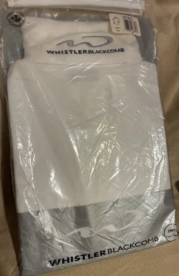 Whistler Blackcomb white turtleneck pullover, adult, New,1038/71, xtra lg. - Image 1 of 4