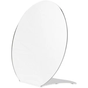 Plymor ovaler Acryl Arbeitsplattenspiegel, 8,125" Höhe x 8" Breite x 3,375" Tiefe - Bild 1 von 1