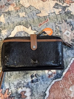 Sak женщин кожи через плечо клатч регулируемый бумажник новый с Ярлыками - Изображение 1 из 4