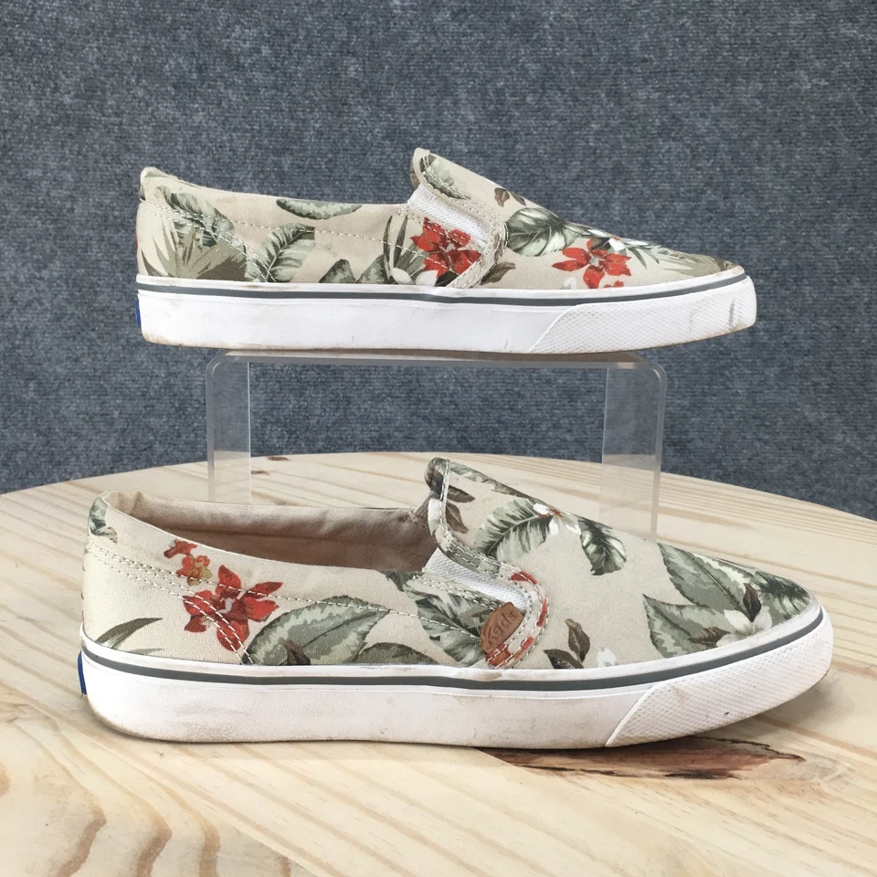 Tênis Keds Shoes Feminino 8.5 Estampa Floral WF64967 Bege Multicolorido - Imagem 1 de 4
