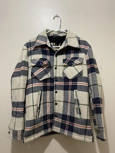 SCHOTT BRO’S Wool Plaid Lined Coat Men’s Size Medium (40) Made In USA! - Picture 1 of 5