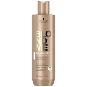 2x Schwarzkopf Blondme All Blondes Shampoo 300ml Detox New (96) - Picture 1 of 1
