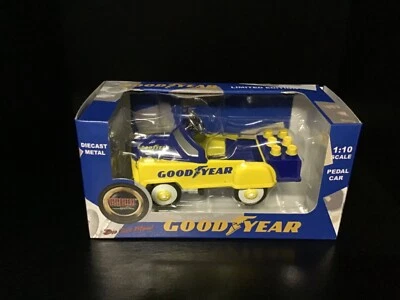 Golden Wheel, Good Year Pedal Car, 1:10 scale Diecast Metal W/case Load (V3) - Image 1 of 3