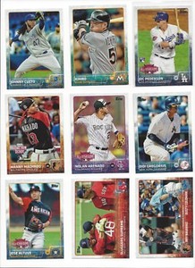 2015 TOPPS UPDATE #'s 200-400 ( STARS, ROOKIE RC'S ) WHO DO YOU NEED!!!