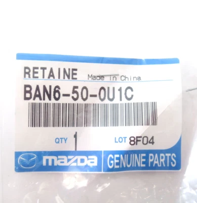 Original OEM Mazda BAN6-50-0U1C Driver L parachoques delantero cubierta soporte de montaje 07-09 3 Foto 1 de 4