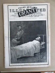 Vintage Newspaper,FRANK LESLIE'S ILLUSTRATED,Aug.1,1885,Complete Issue,US Grant