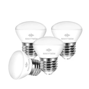 R14 Led Bulb 4w E26 Base 2700k Warm White Dimmable Mini Led Reflector Floodlight - Picture 1 of 6