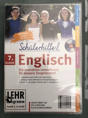 Schülerhilfe 7. Klasse Englisch - interaktive Lernsoftware - CD-ROM NEU OVP - Bild 1 von 2
