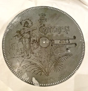 Criterion Music Box Record  15 3/4 Disc Oh! Promise Me Song From Robin Hood 4008 - Imagen 1 de 11